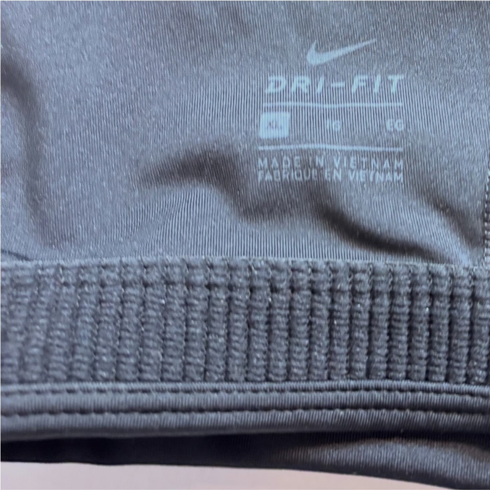 NIKE DRI-FIT Workout Bra Sports Bra Black Size XL. NWOT - Picture 12 of 13